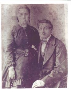 My great great grandparents, Johann August Friedrich Knüppel and Augusta Karoline Maria Boy in Ducherow or Pasewalk, Germany