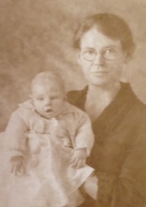 My grandmother, Ada Johanna, and her mother, Mary Winifred Chambless, about 1925
